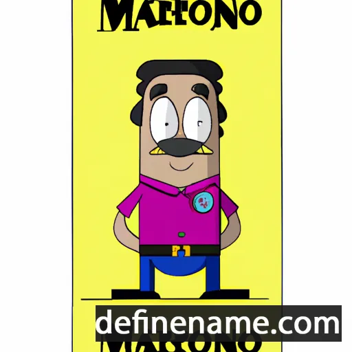 Mayoriano cartoon