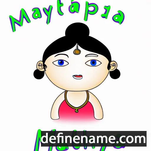 Mayukhmita cartoon