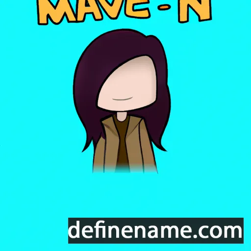 Mayven cartoon