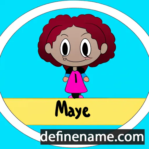 Mayzie cartoon