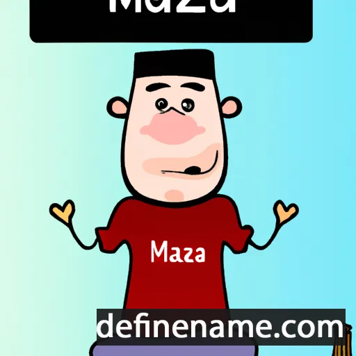 Mazah cartoon