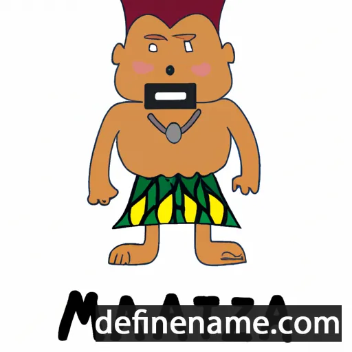 Mazatl cartoon