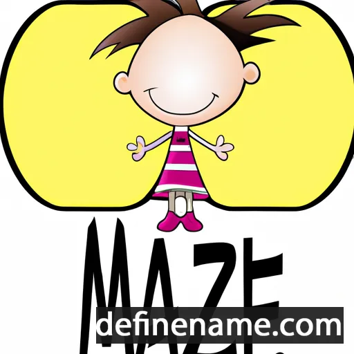 Mazie cartoon