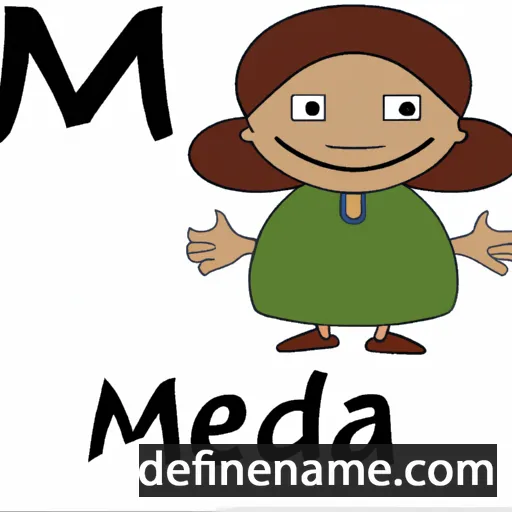 Meda cartoon