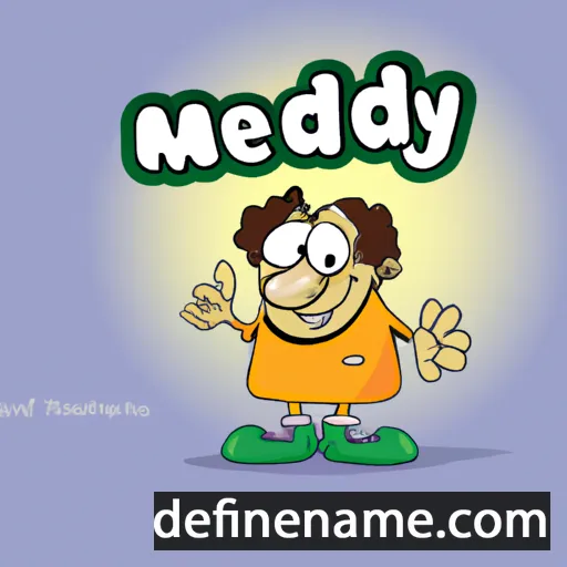 Meddyf cartoon