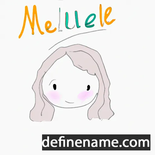 Mélaine cartoon