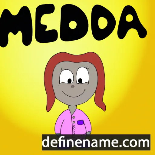 Medėja cartoon