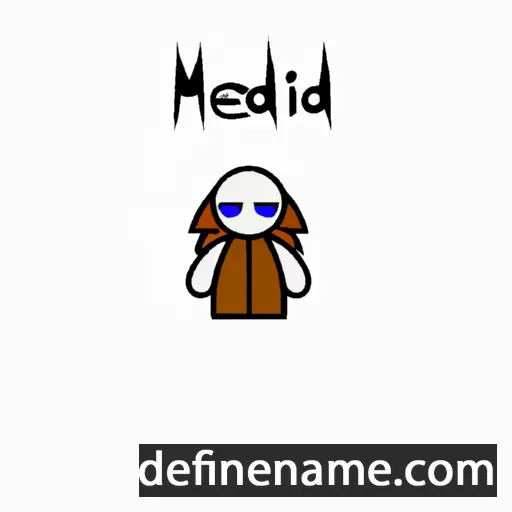 Meeʹdrai cartoon