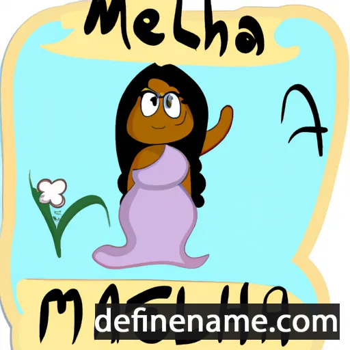 Meelah cartoon