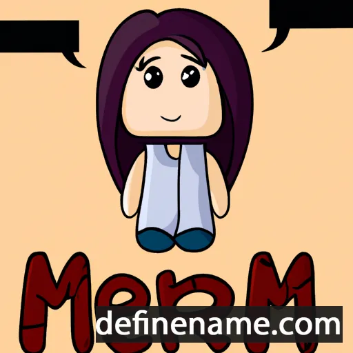 Meerim cartoon