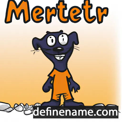 Meerten cartoon