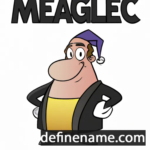 Megacles cartoon