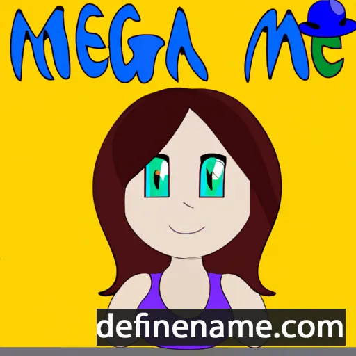 Megana cartoon