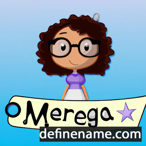 Meganeira cartoon