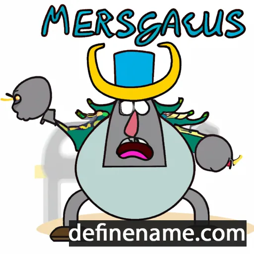 Megareus cartoon