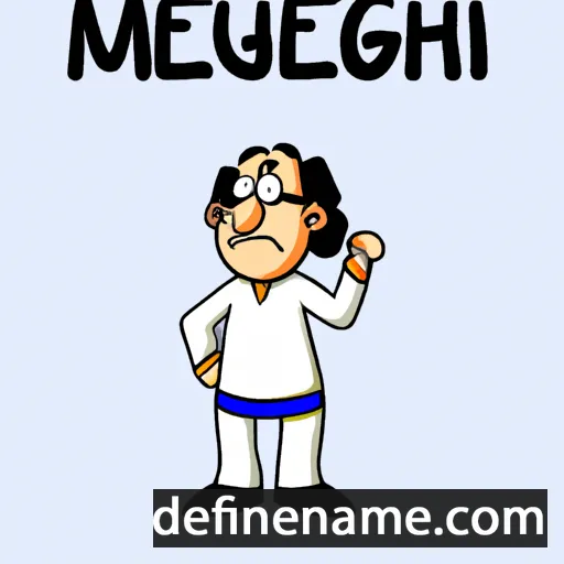 Mehrigul cartoon