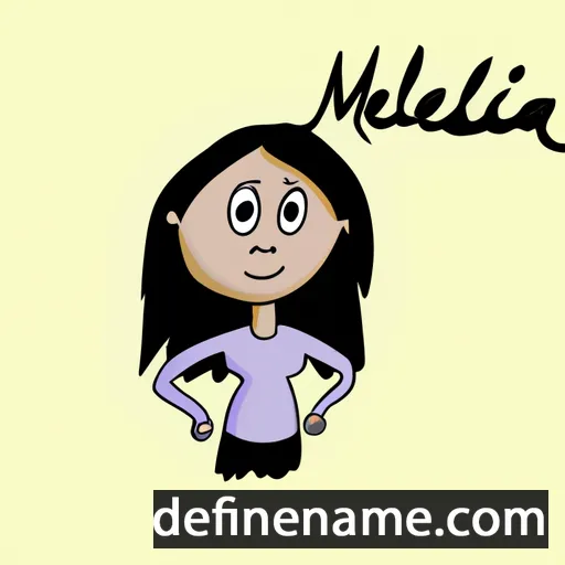 Meilina cartoon