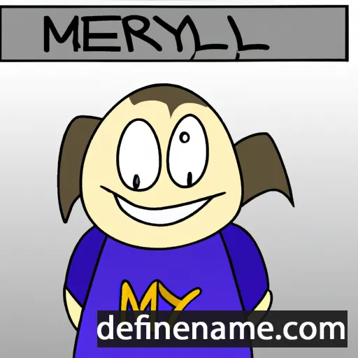 Meilyr cartoon