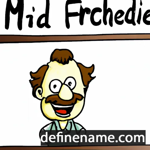 Meinfried cartoon