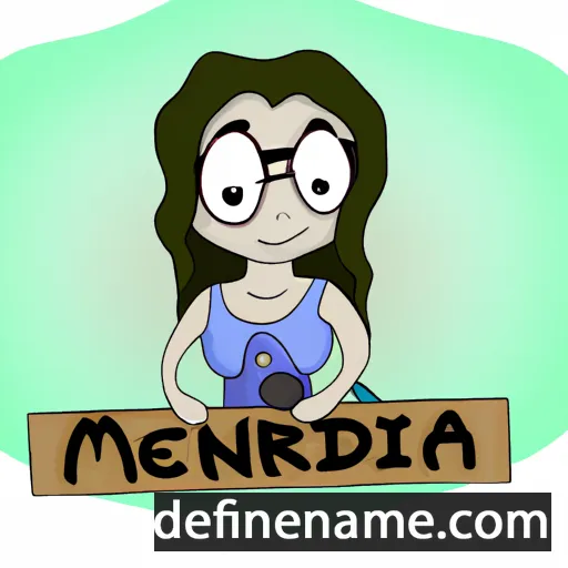 Meinrada cartoon