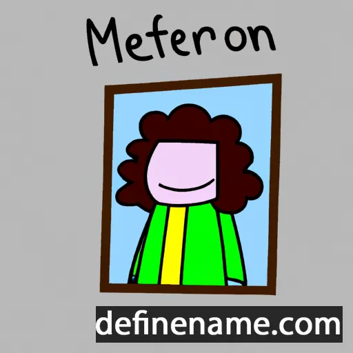 Meirionfa cartoon