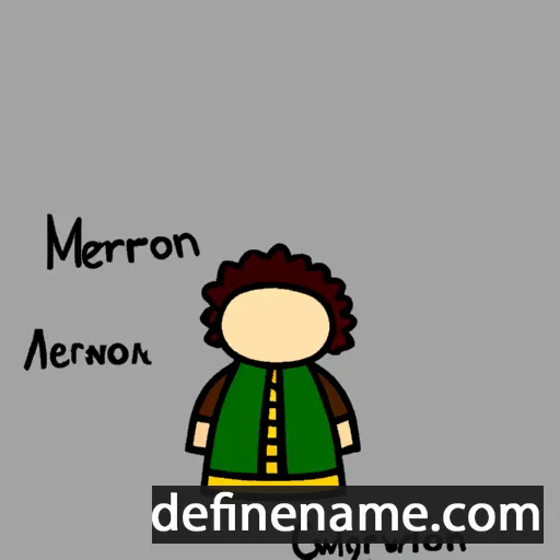 Meirionwen cartoon