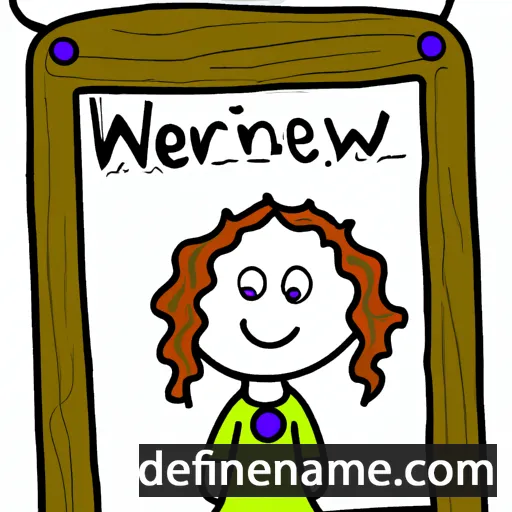 Meirwen cartoon