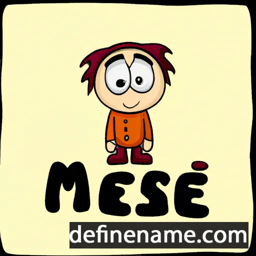 Mejse cartoon