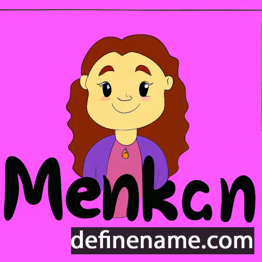 Mekenna cartoon