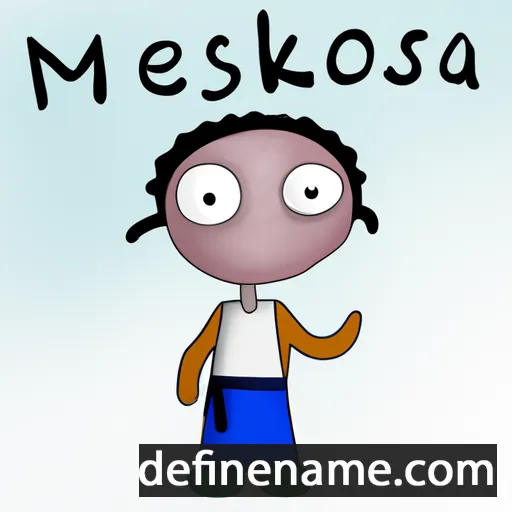 Mekioussa cartoon