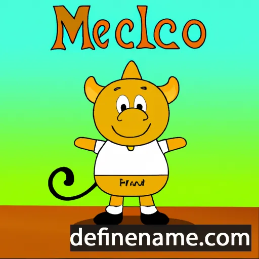 Melciòr cartoon