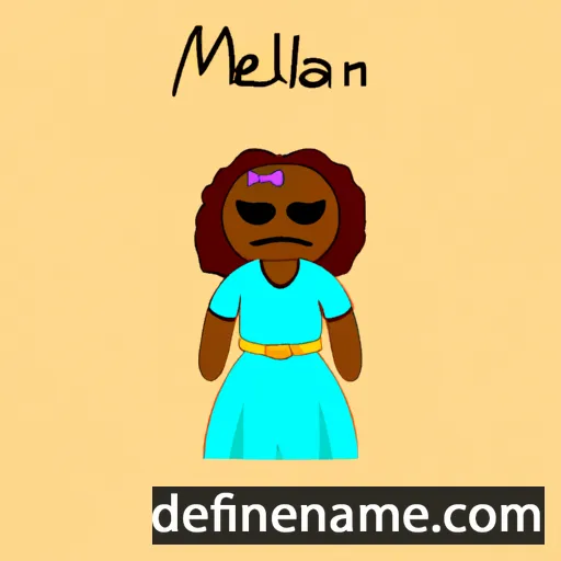 Melelani cartoon