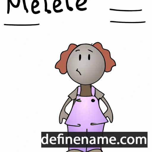 Melene cartoon