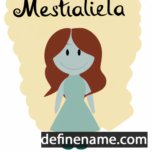 Melisentia cartoon