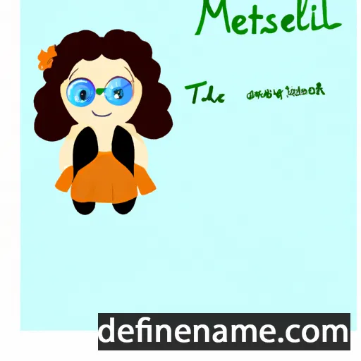 Melissanthe cartoon