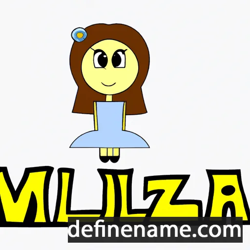 Melizza cartoon