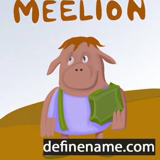 Melkon cartoon