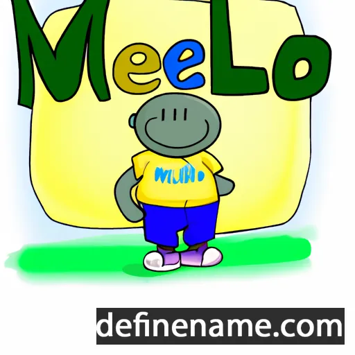 Melo cartoon