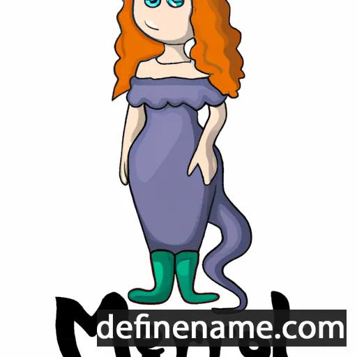 Melora cartoon