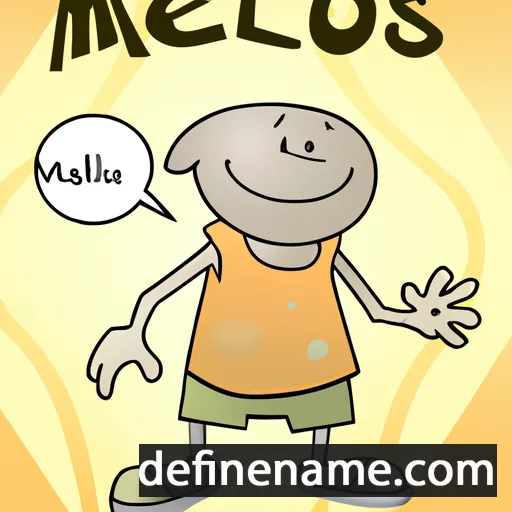 Melos cartoon