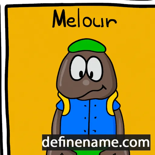 Melquiòr cartoon