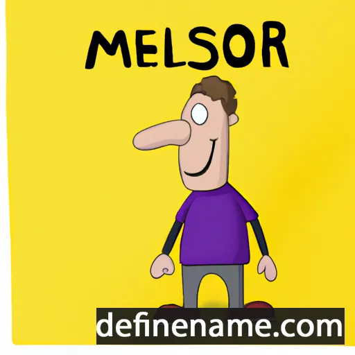 Melsor cartoon