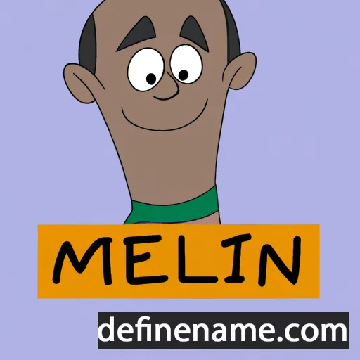 Melwin cartoon