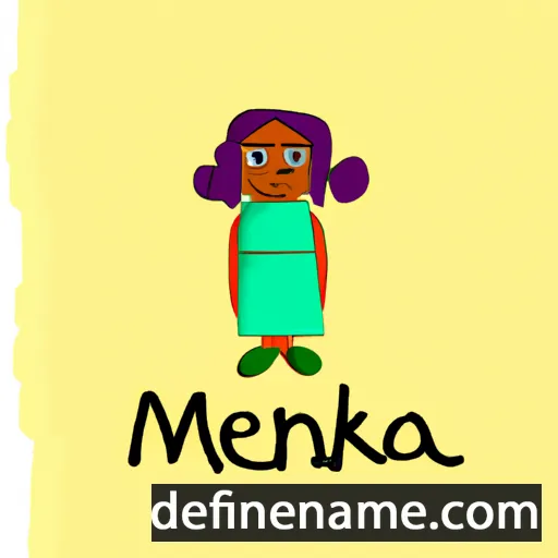 Menaka cartoon