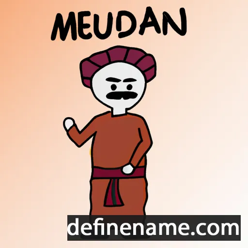 Menduri cartoon