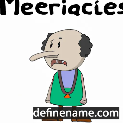 Menecrates cartoon