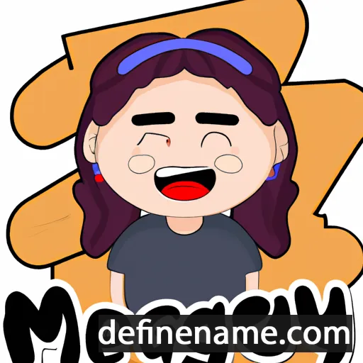 Menggay cartoon