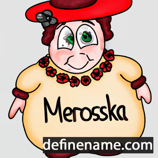 Měrosława cartoon