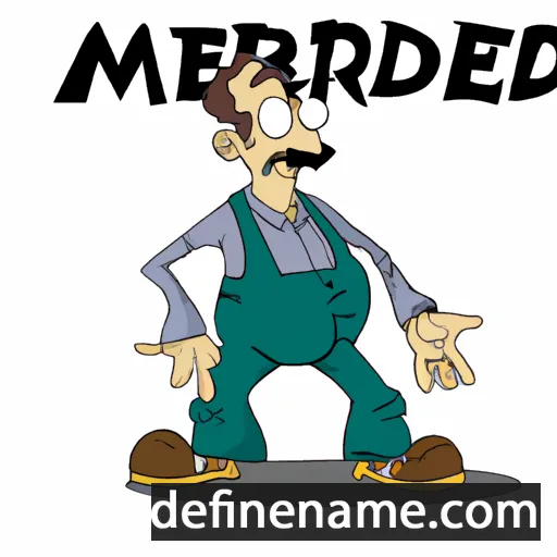 Menrade cartoon