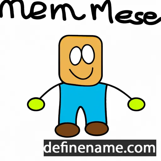 Mensje cartoon